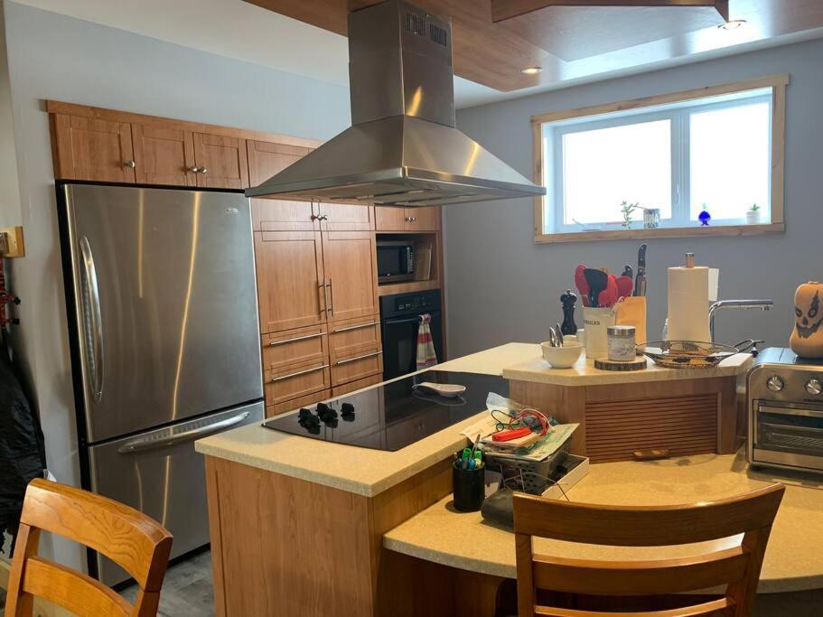 Appartement Mont Edouard, Hebergement Paisible A La Montagne L'Anse-Saint-Jean Bagian luar foto