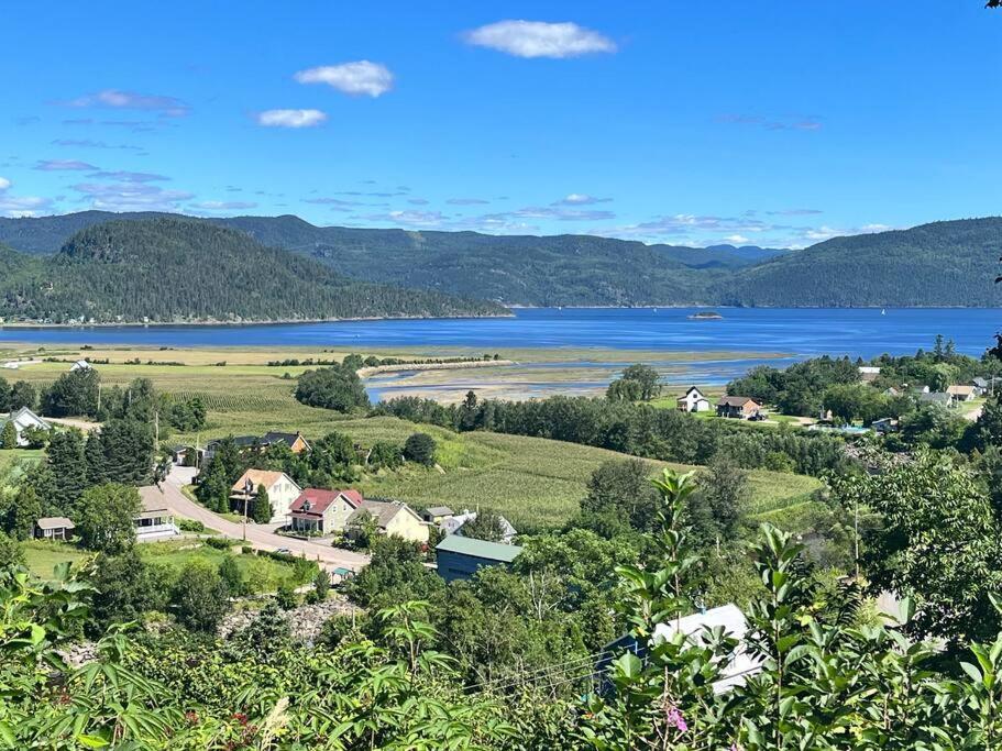 Appartement Mont Edouard, Hebergement Paisible A La Montagne L'Anse-Saint-Jean Bagian luar foto