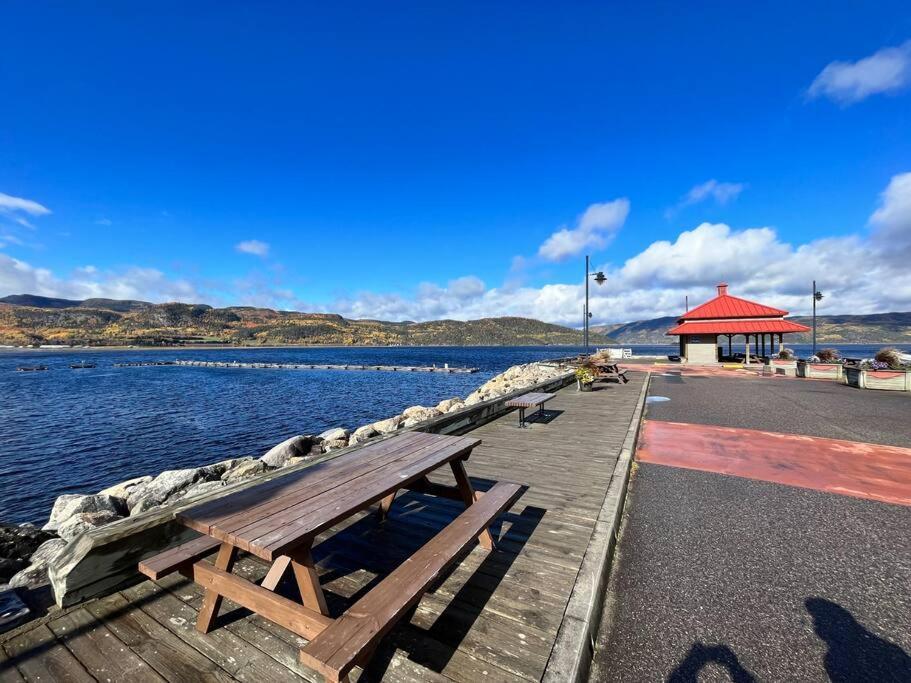 Appartement Mont Edouard, Hebergement Paisible A La Montagne L'Anse-Saint-Jean Bagian luar foto