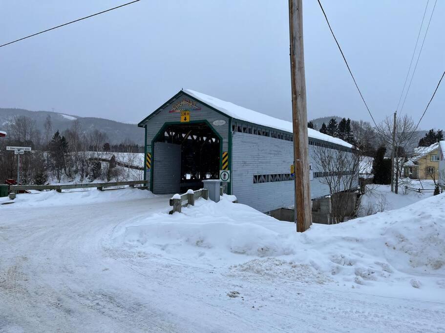 Appartement Mont Edouard, Hebergement Paisible A La Montagne L'Anse-Saint-Jean Bagian luar foto